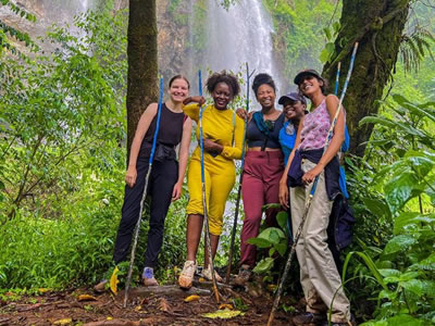 Hiking Sipi Falls